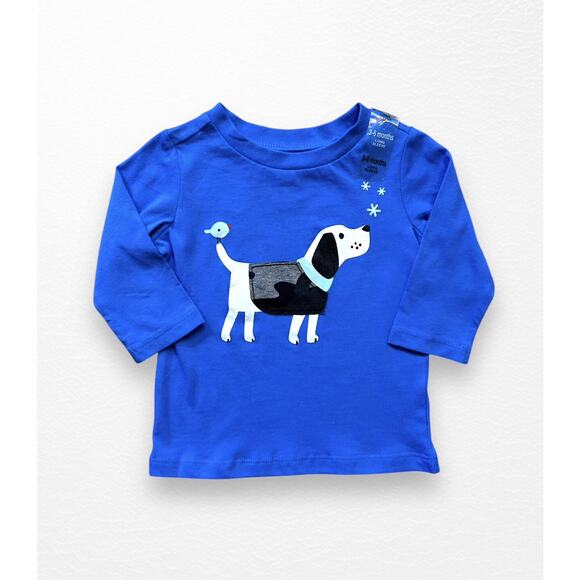 NEW First Impressions Snow Puppy Shirt, 3-6 Months - Picture 4 of 4